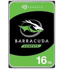 Seagate Barracuda 16TB interne harde schijf 7200 RPM 512 MB 3.5" SATA