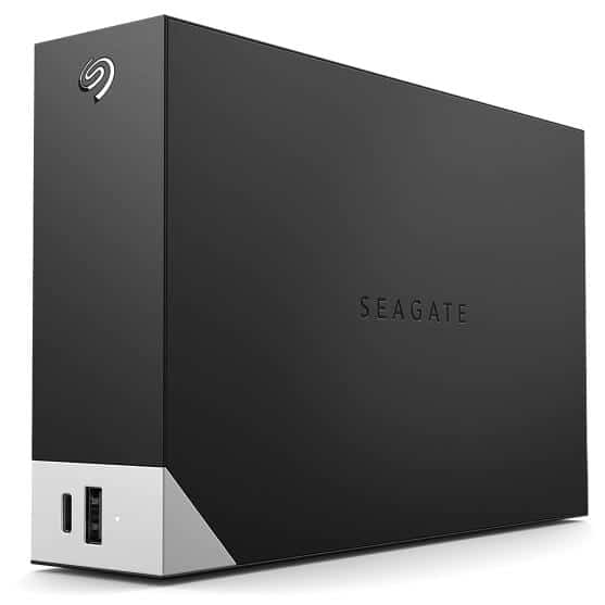 Seagate One Touch Desktop w HUB 12TBUSB 3.0 SED externe harde schijf 12 TB USB Type-A / USB Type-C 3.2 Gen 1 (3.1 Gen 1) Zwart