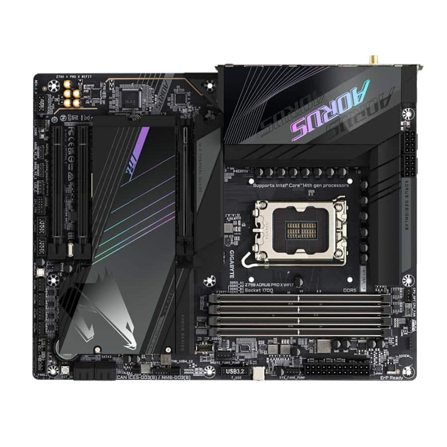 GIGABYTE Z790 AORUS PRO X WIFI7 Intel Z790 Express LGA 1700 ATX - Afbeelding 6