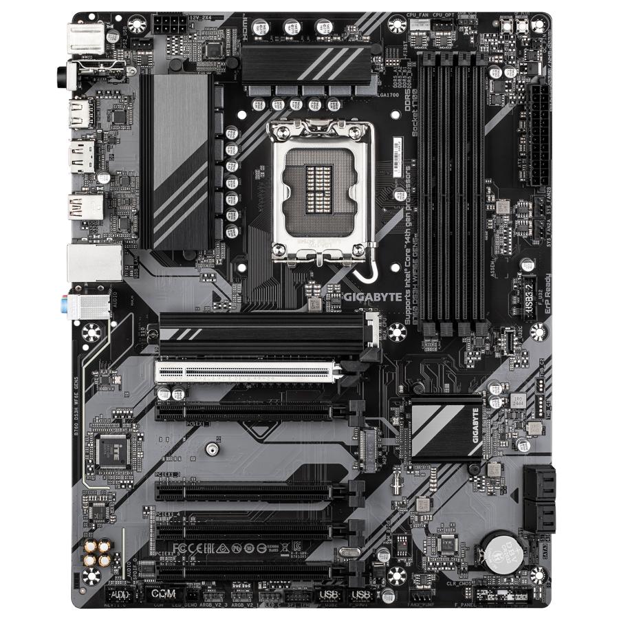 GIGABYTE B760 DS3H WIFI6E GEN5 Moederbord - Afbeelding 3
