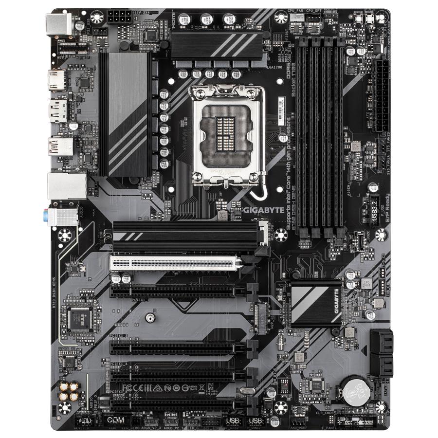 GIGABYTE B760 DS3H GEN5 moederbord Intel B760 Express LGA 1700 ATX - Afbeelding 3