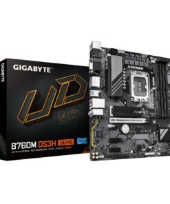 GIGABYTE B760M DS3H GEN5 moederbord Intel B760 Express LGA 1700 micro ATX - Afbeelding 2