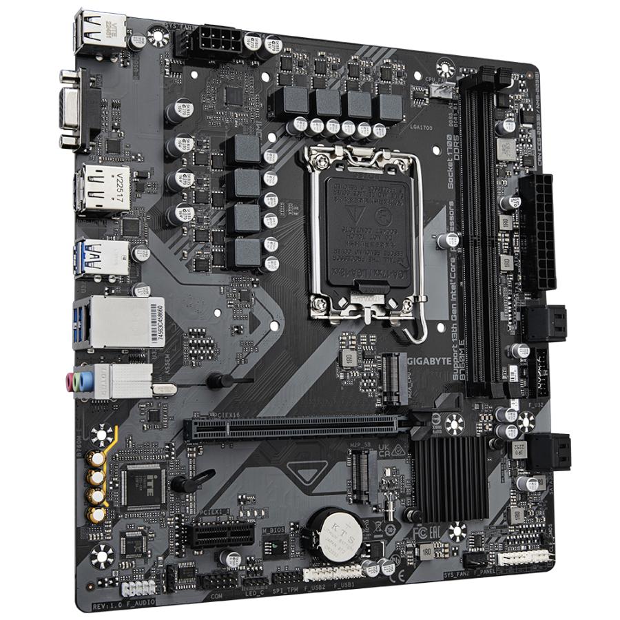 GIGABYTE B760M E moederbord Intel B760 LGA 1700 micro ATX - Afbeelding 4