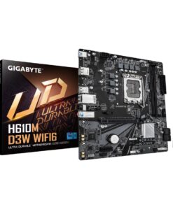 GIGABYTE H610M D3W WIFI6 Intel H610 LGA 1700 micro ATX - Afbeelding 2