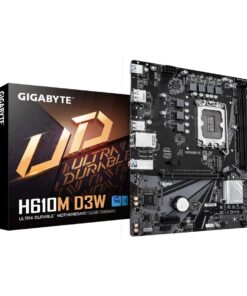 GIGABYTE H610M D3W moederbord Intel H610 LGA 1700 micro ATX - Afbeelding 2