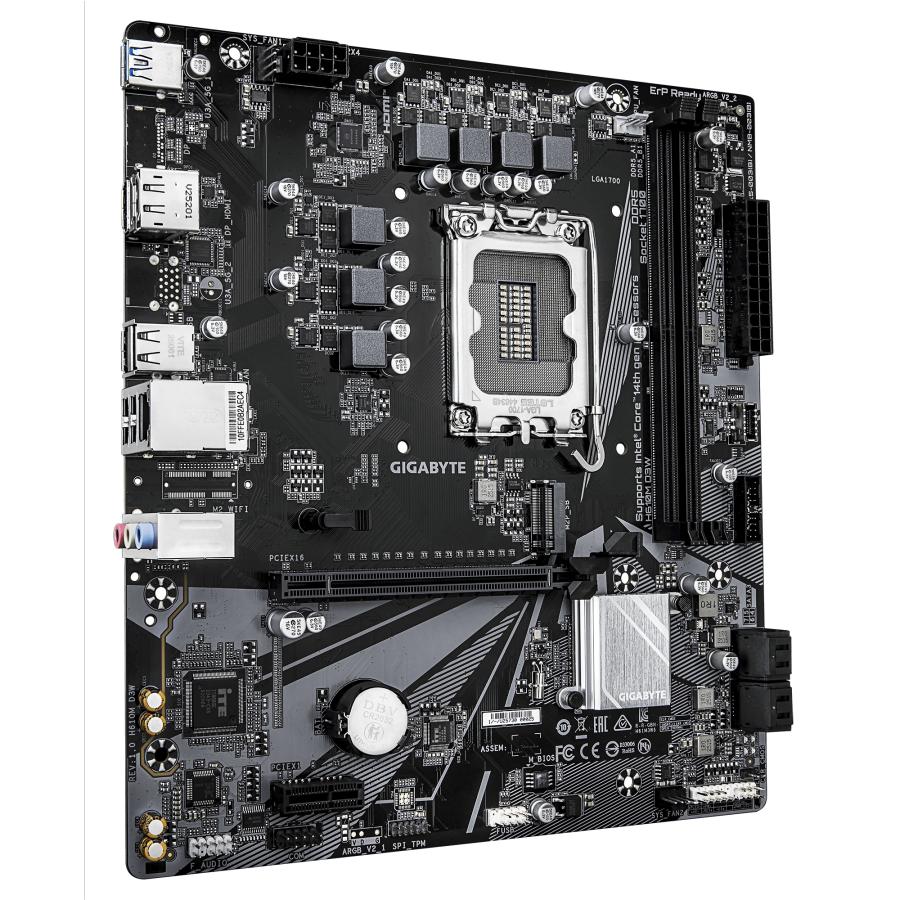 GIGABYTE H610M D3W moederbord Intel H610 LGA 1700 micro ATX - Afbeelding 4