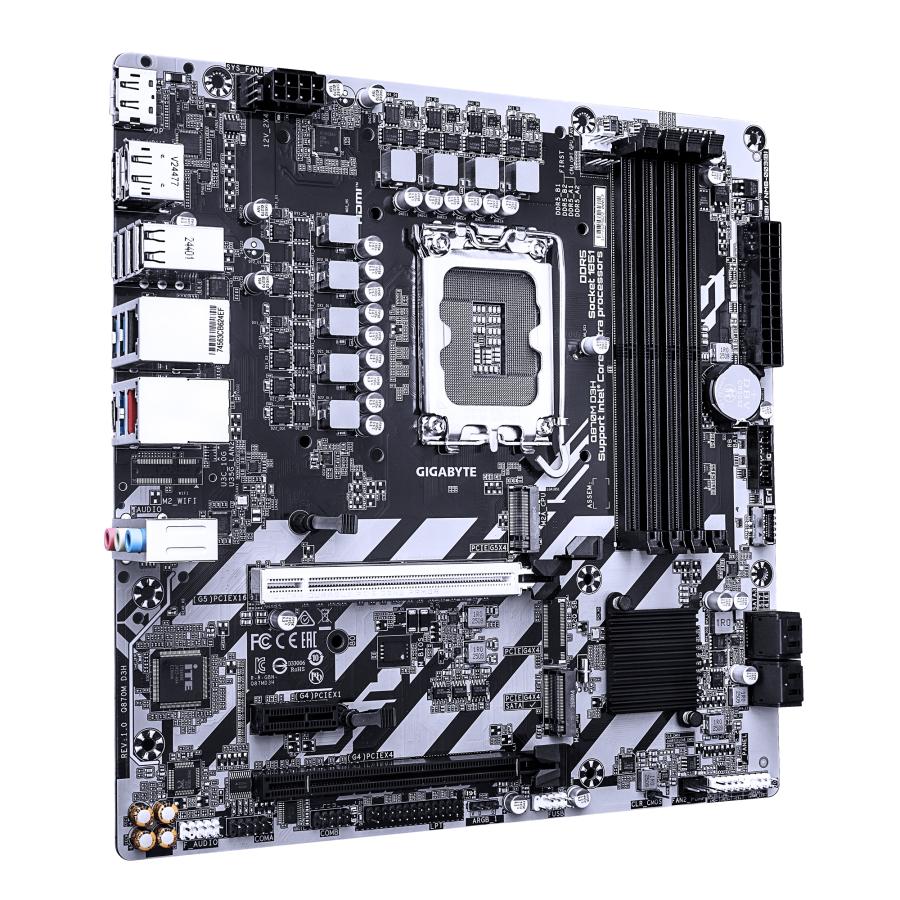GIGABYTE Q870M D3H moederbord Intel Q870 LGA 1851 (Socket V1) micro ATX - Afbeelding 4