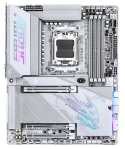 GIGABYTE X870E AORUS PRO X3D ICE AMD X870E Socket AM5 ATX - Afbeelding 3