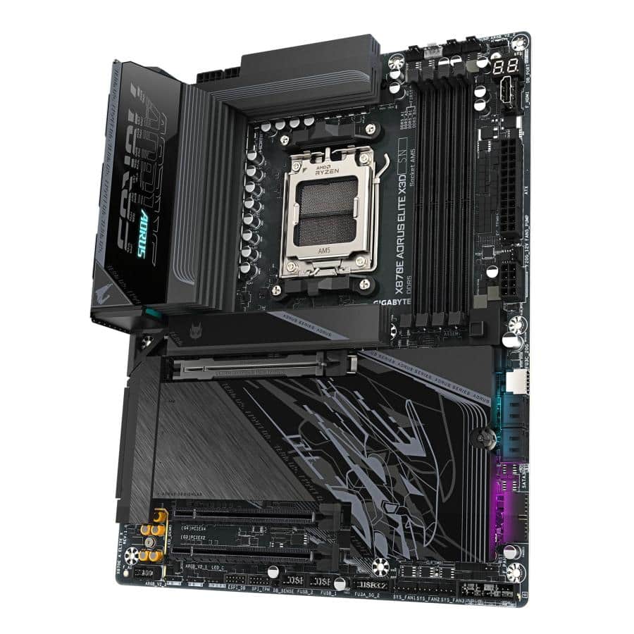 GIGABYTE X870E AORUS ELITE X3D AMD X870E Socket AM5 ATX - Afbeelding 5