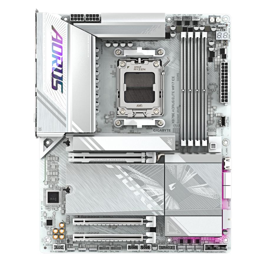 GIGABYTE X870E AORUS ELITE WIFI7 ICE Moederbord - Afbeelding 3