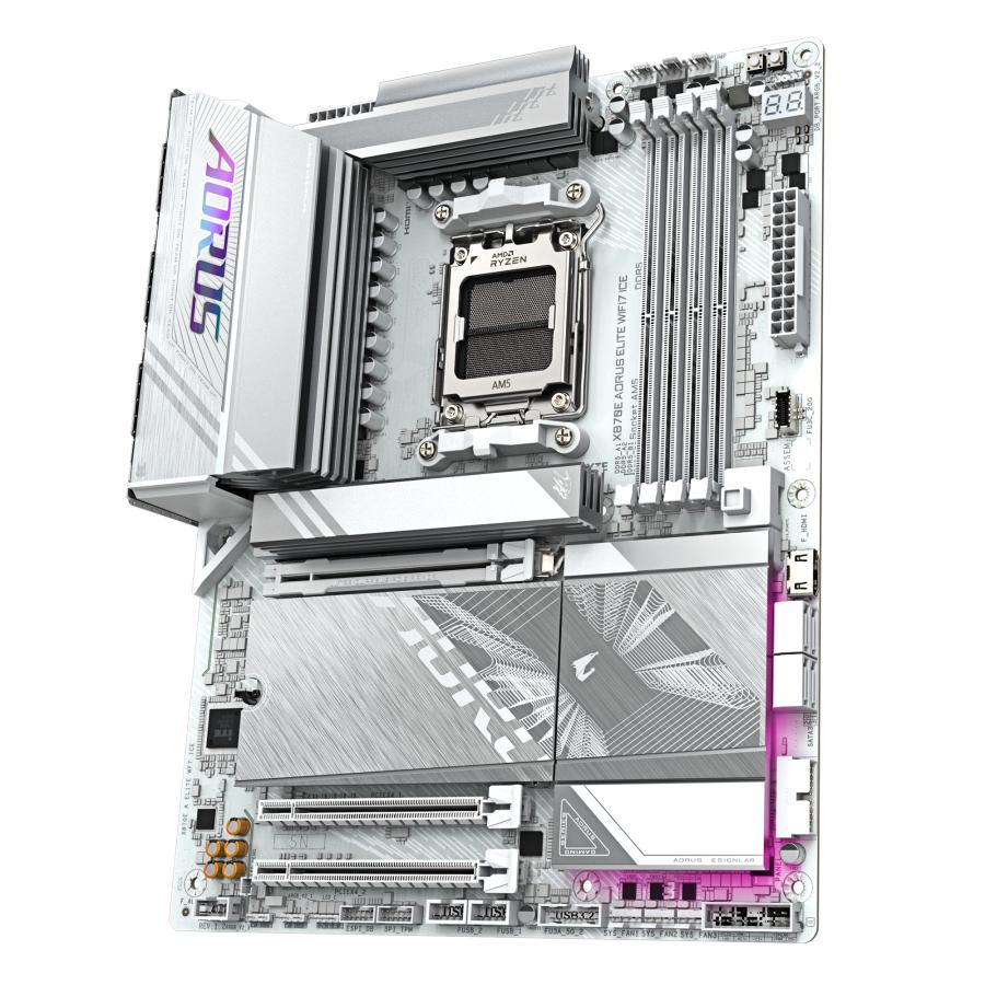GIGABYTE X870E AORUS ELITE WIFI7 ICE Moederbord - Afbeelding 5