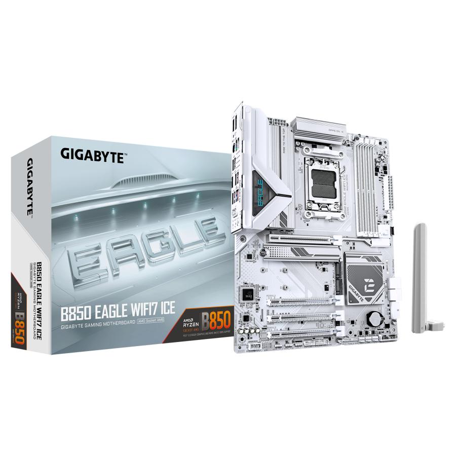 GIGABYTE B850 EAGLE WIFI7 ICE AMD B850 Socket AM5 ATX
