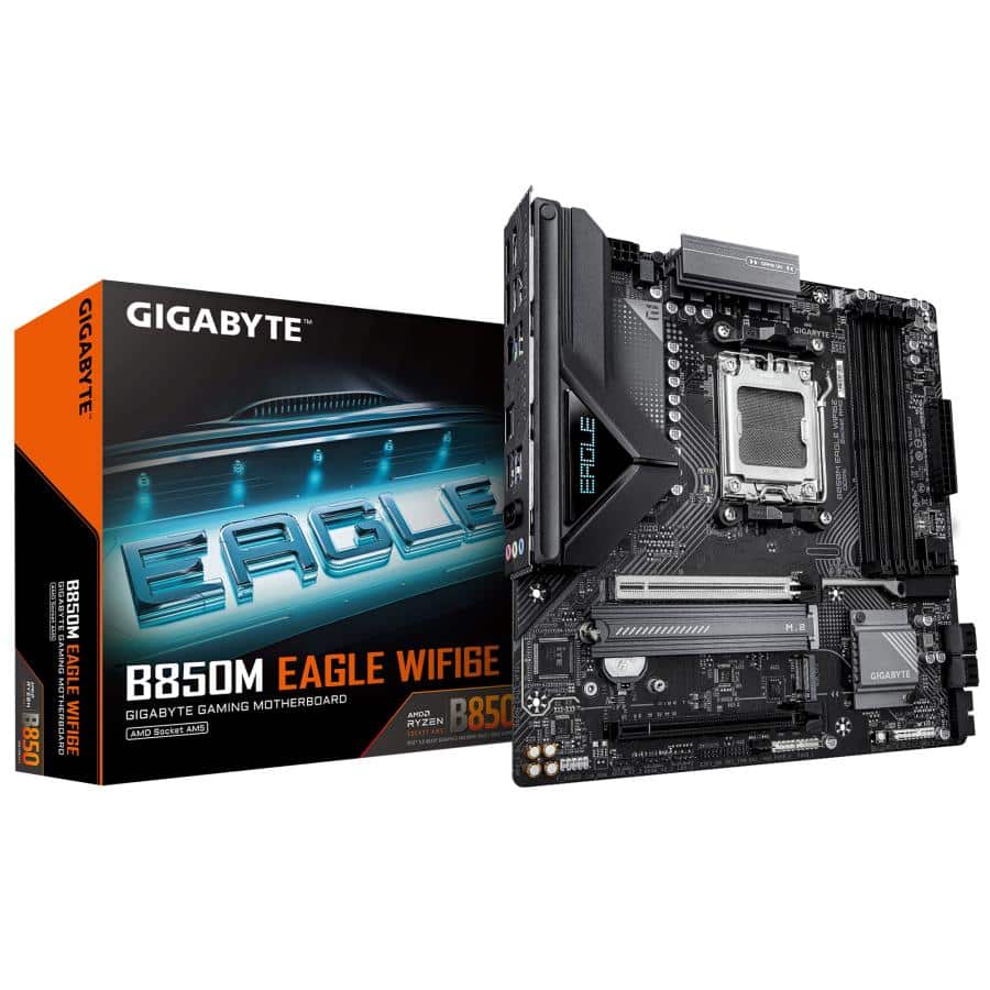 GIGABYTE B850M EAGLE WIFI6E AMD B850 Socket AM5 micro ATX - Afbeelding 2