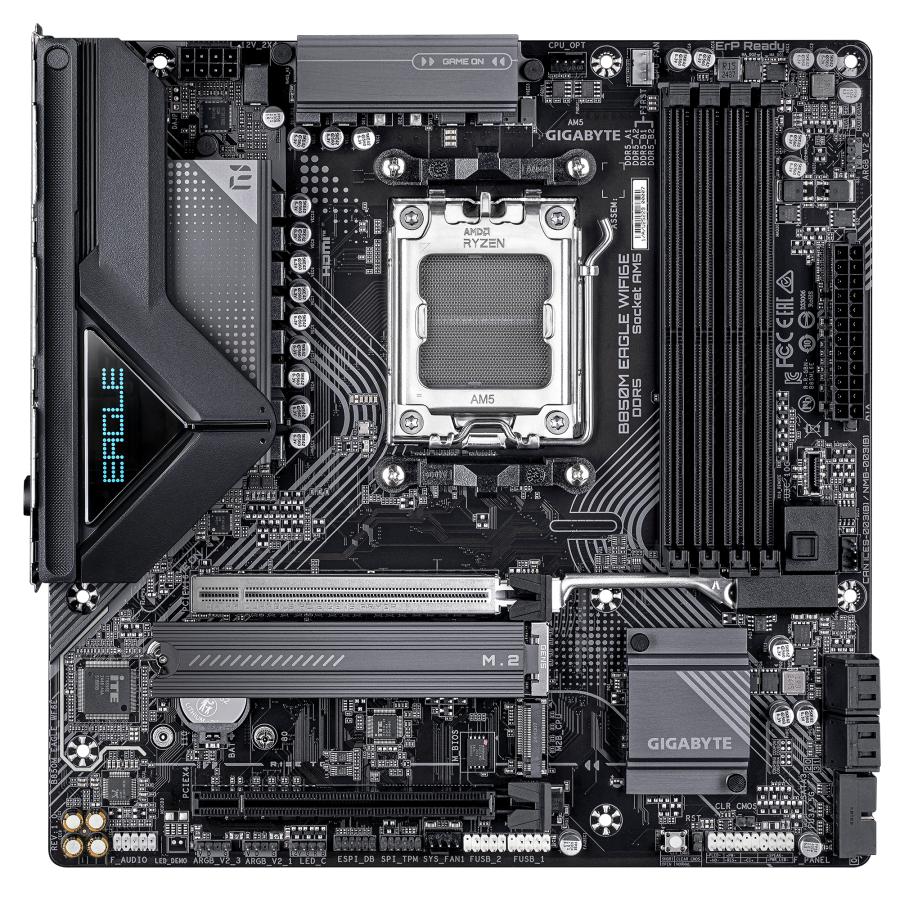 GIGABYTE B850M EAGLE WIFI6E AMD B850 Socket AM5 micro ATX - Afbeelding 3