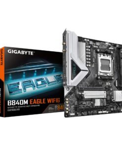 GIGABYTE B840M EAGLE WIFI6 moederbord AMD B840 Socket AM5 micro ATX - Afbeelding 2