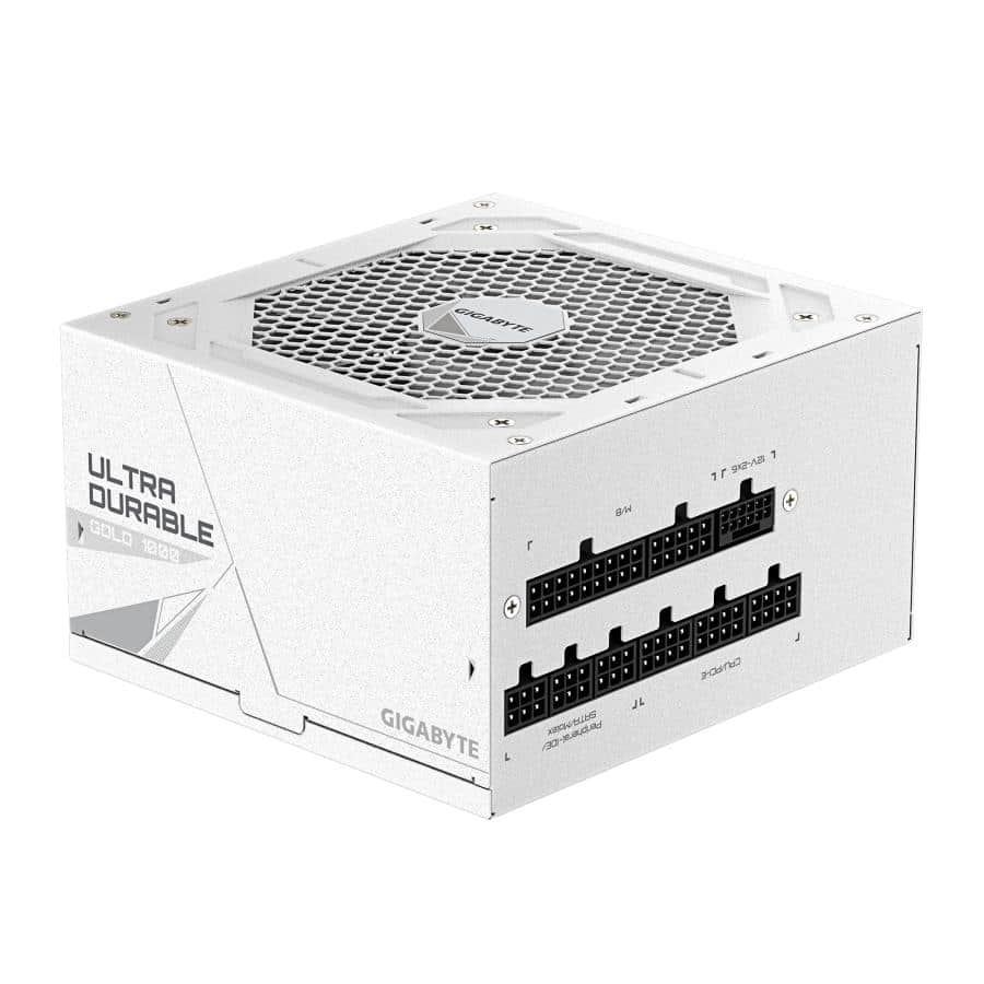 GIGABYTE UD1000GM PG5 V2 ICE power supply unit 1000 W 20+4 pin ATX ATX Wit - Afbeelding 5