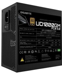 GIGABYTE UD1000GM PG5 power supply unit 1000 W 20+4 pin ATX ATX Zwart - Afbeelding 6