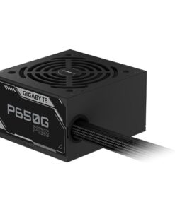 GIGABYTE P650G PCIE 5.1 power supply unit 650 W 20+4 pin ATX ATX Zwart - Afbeelding 3