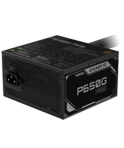 GIGABYTE P650G PCIE 5.1 power supply unit 650 W 20+4 pin ATX ATX Zwart - Afbeelding 4