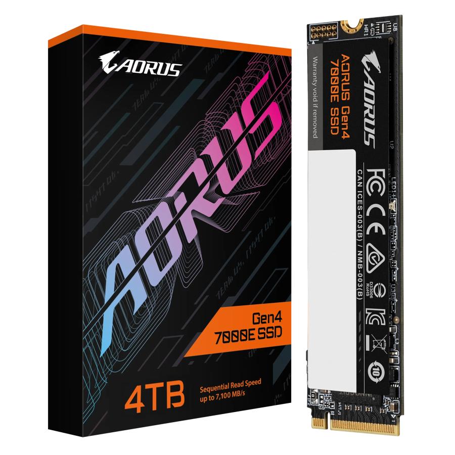 GIGABYTE AG470E4TB internal solid state drive 4 TB M.2 PCI Express 4.0 NVMe 3D TLC NAND - Afbeelding 4