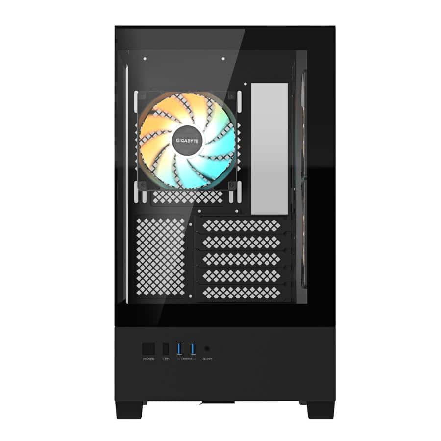 GIGABYTE C201 PANORAMIC Midi Tower Zwart - Afbeelding 5