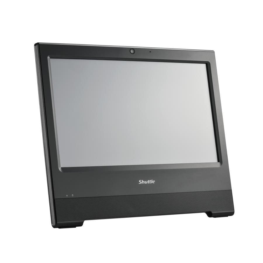 Shuttle All-In-One System POS X509, 15.6" Single-Touch-Screen (resistive), Celeron 7305U, 8GB RAM, 120GB M.2 SSD, 2x COM (RS232), Wifi, IP54, ventilatorloos , 24/7 permanent gebruik