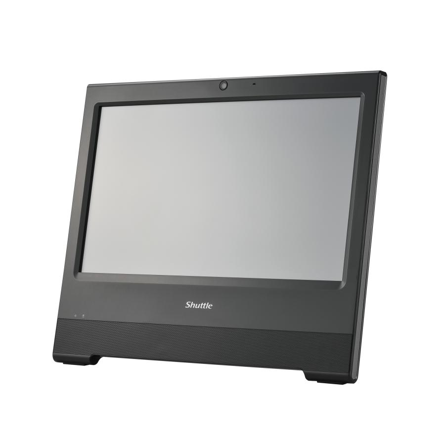 Shuttle All-In-One System POS X509, 15.6" Single-Touch-Screen (resistive), Celeron 7305U, 8GB RAM, 120GB M.2 SSD, 2x COM (RS232), Wifi, IP54, ventilatorloos , 24/7 permanent gebruik - Afbeelding 2