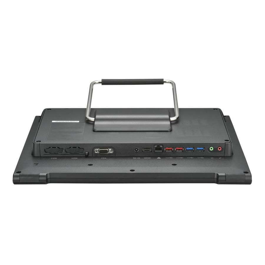 Shuttle All-In-One System POS X509, 15.6" Single-Touch-Screen (resistive), Celeron 7305U, 8GB RAM, 120GB M.2 SSD, 2x COM (RS232), Wifi, IP54, ventilatorloos , 24/7 permanent gebruik - Afbeelding 4