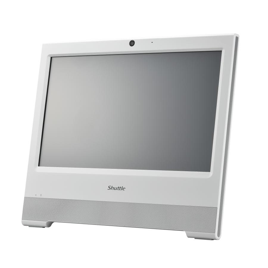 Shuttle All-In-One System POS X509, 15.6" Single-Touch-Screen (resistive), Celeron 7305U, 8GB RAM, 120GB M.2 SSD, 2x COM (RS232), Wifi, IP54, ventilatorloos , 24/7 permanent gebruik - Afbeelding 2