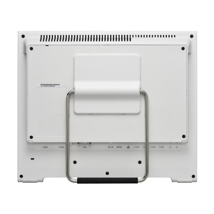 Shuttle All-In-One System POS X509, 15.6" Single-Touch-Screen (resistive), Celeron 7305U, 8GB RAM, 120GB M.2 SSD, 2x COM (RS232), Wifi, IP54, ventilatorloos , 24/7 permanent gebruik - Afbeelding 3
