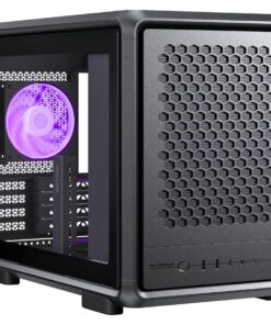 Cooler Master MF400M-KHNN-S00 MasterFrame 400 Mesh Black, mATX, USB 3.2 Type-C, Window, Black