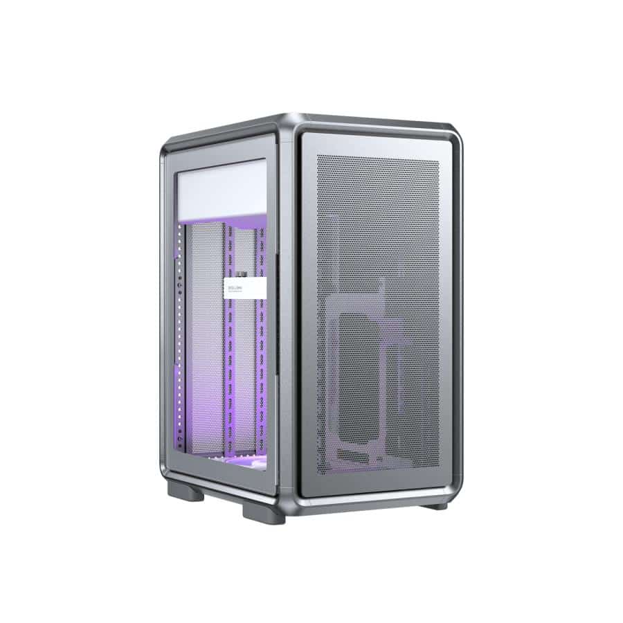 Cooler Master MF400M-SHNN-S00 MasterFrame 400 Mesh Silver, mATX, USB 3.2 Gen 2x2 Type-C, Window