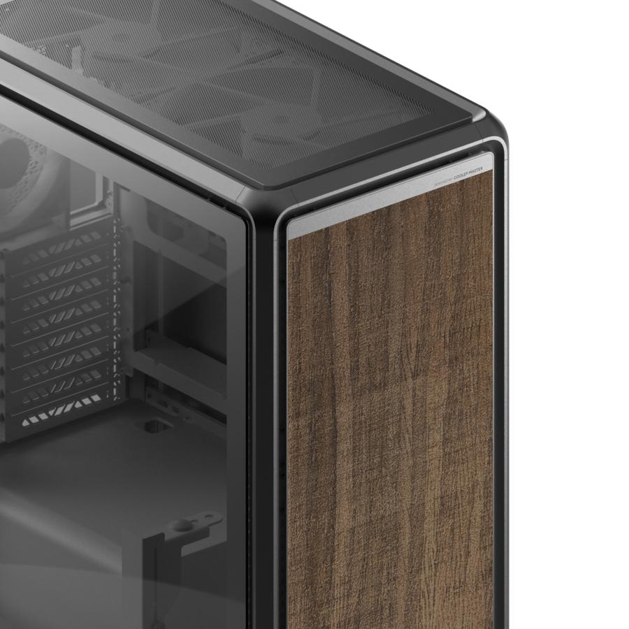 Cooler Master MCA-MF600C-BPTPW MasterFrame Case Panel Natural black, Steel, Eucalyptus - Afbeelding 3