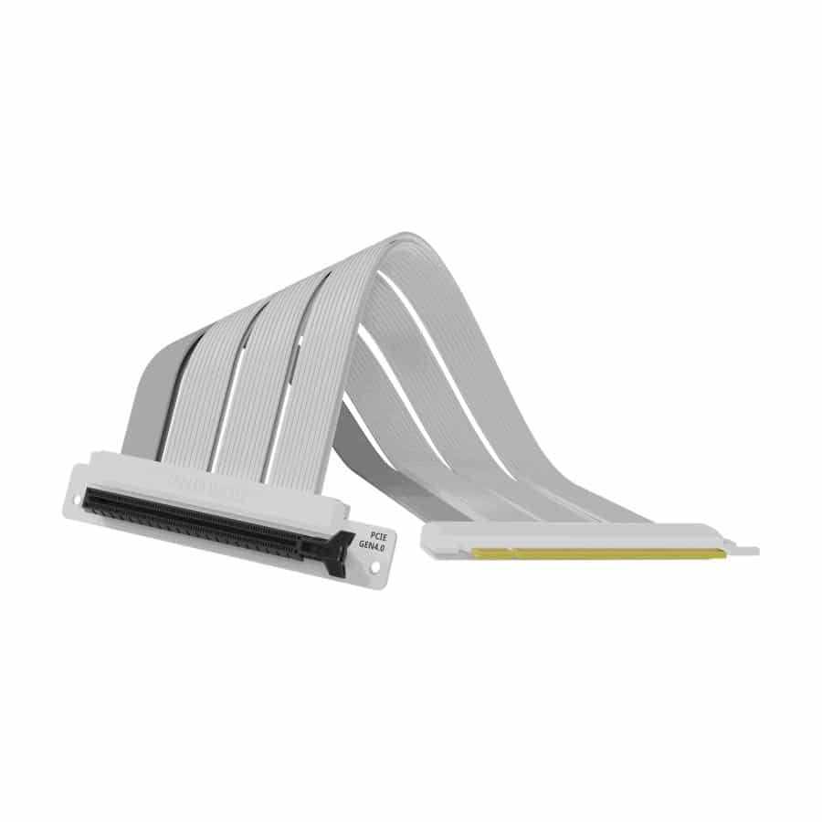 Cooler Master MCA-U000C-WPCI50-300 Riser Cable PCIe 5.0 x16, White, 300mm