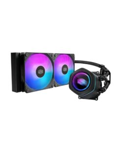 Cooler Master MLX-D24M-A18PA-R1 MasterLiquid Core Nex 240 ARGB Liquid-Cooler, 2x 120mm, Black
