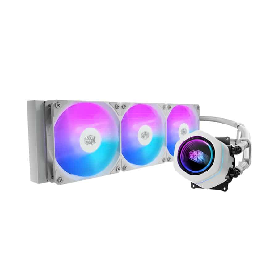Cooler Master MLX-D36M-A18PA-RW MasterLiquid Core Nex 360 White, 3x 120mm, 650 ~ 1750 RPM, ARGB