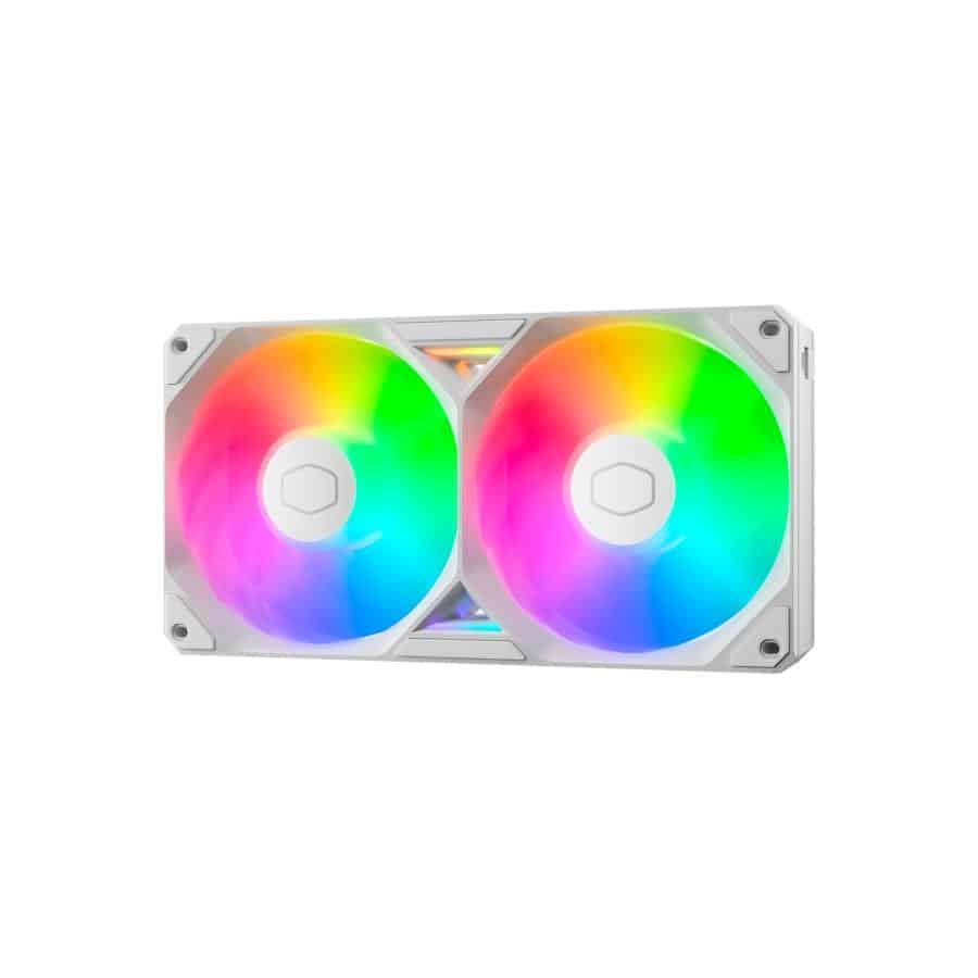 Cooler Master MFX-B2DW-25DP2-R1 SickleFlow Edge 240 ARGB White Edition Liquid-Cooler, 240mm, ARGB2