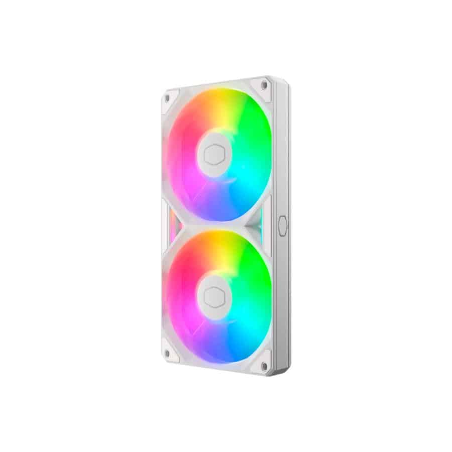 Cooler Master MFX-B2DW-25DP2-R1 SickleFlow Edge 240 ARGB White Edition Liquid-Cooler, 240mm, ARGB2 - Afbeelding 2