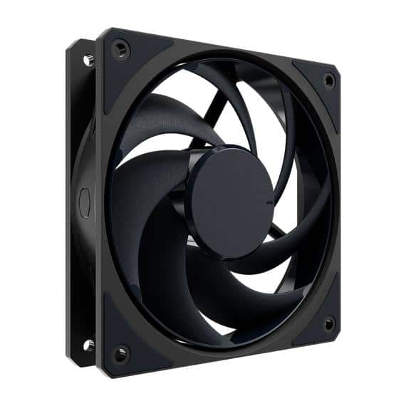 Cooler Master MFZ-P2NA-25NPK-R1 MasterFan A120, 4-pin PWM 2500 RPM, 31.4 dB, LDB, Black