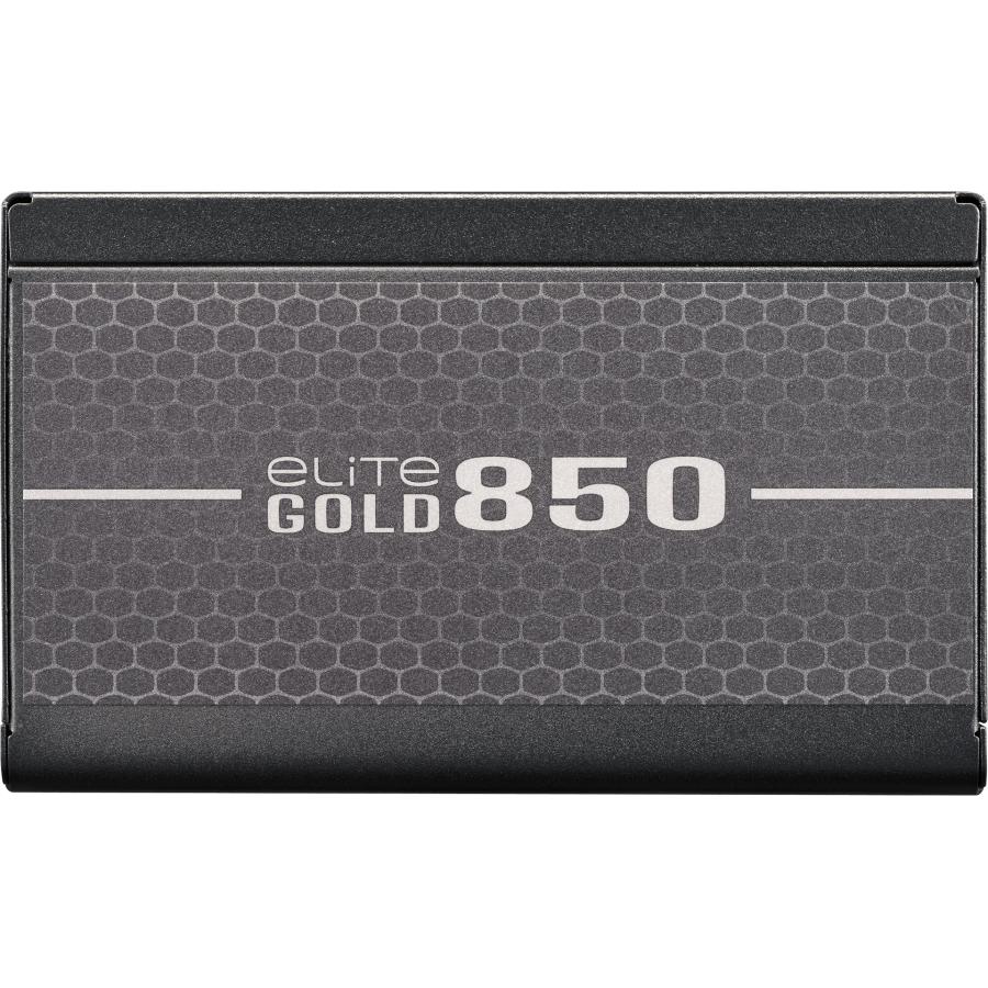Cooler Master MPX-8505-AFAG-BEU ELITE GOLD 850W, ATX 3.1, =90%, 80+ GOLD, 120mm, Black - Afbeelding 3