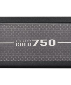 Cooler Master MPX-7505-AFAG-BEU ELITE GOLD 750W, ATX 3.1, =90%, 80+ GOLD, 120mm, Black - Afbeelding 3
