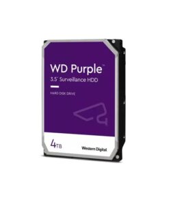 Western Digital WD44PURZ WD Purple Surveillance HDD, 4TB, 3.5", SATA3, 256 MB