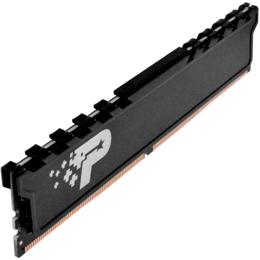 Patriot PSP416G3200H1 Signature Line Premium DIMM, 1x 16GB, DDR4, 3200 Mhz, CL22, 1.2v, Black HS - Afbeelding 2