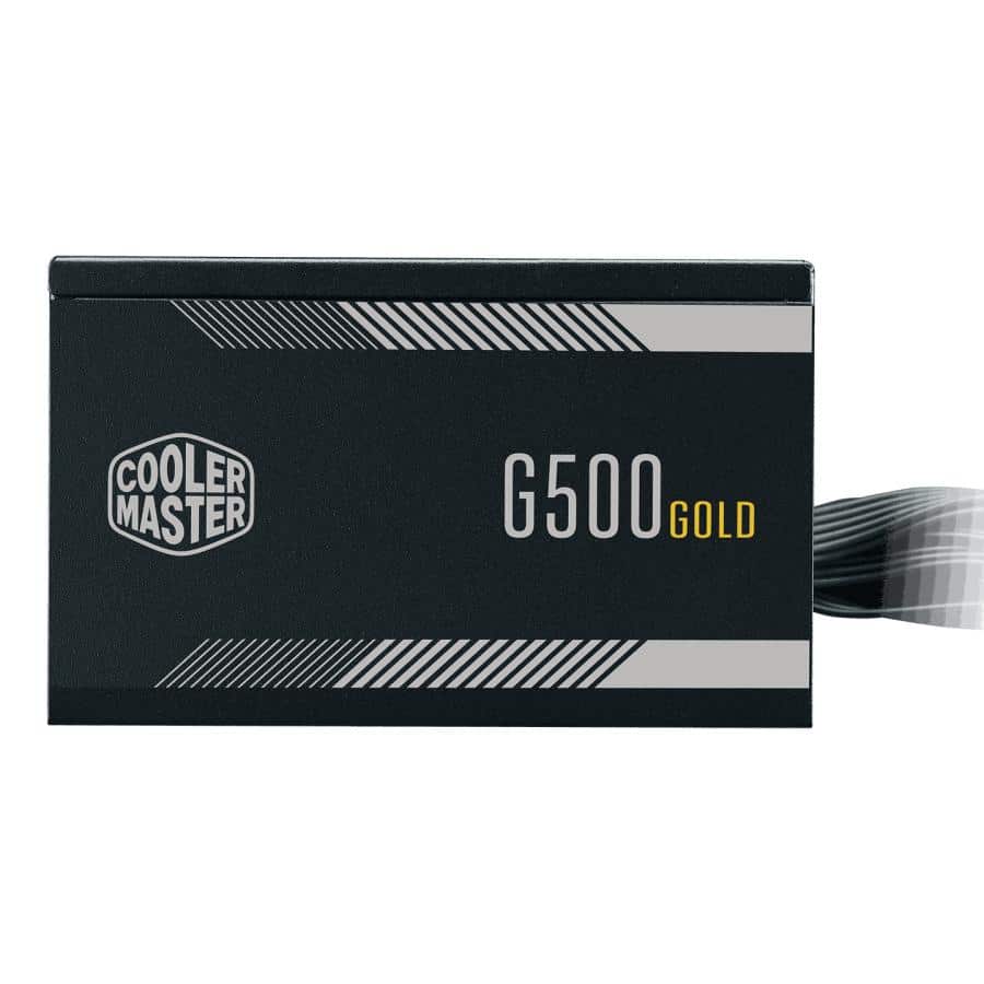 Cooler Master MPW-5001-ACAAG-NL GOLD bulk, ATX, 500W, 80 PLUS GOLD, 120mm, HDB, Black - Afbeelding 4
