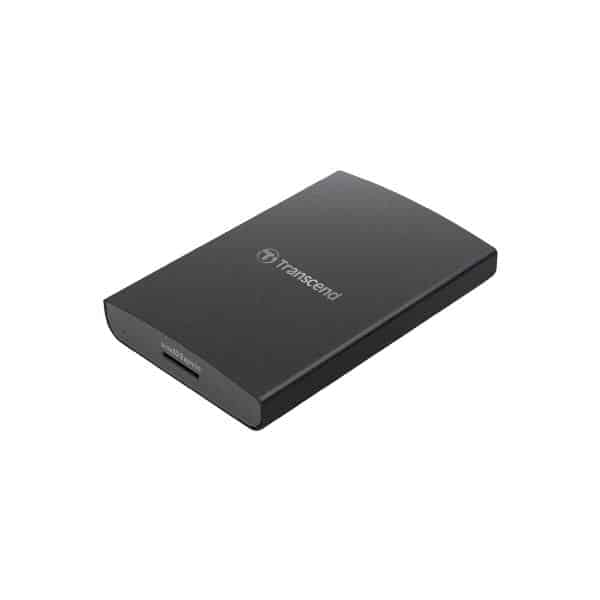 Transcend TS-RDE3 Portable Card Reader, USB 3.2 Gen 2, MicroSD Express, UHS-I, upto 900 MB/s, Black - Afbeelding 2