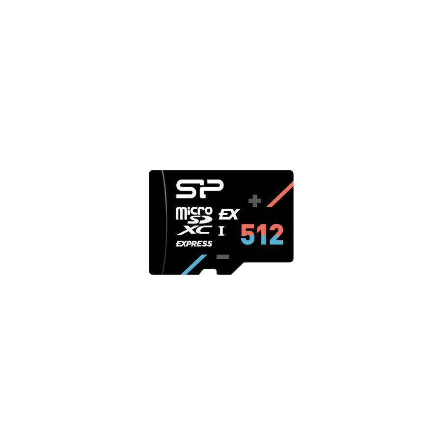 Silicon Power SP512GBSTEI31V10 MicroSDXC, 512GB, PCIe Gen 3x1, UHS-I Hypera, 800/700MB/s,