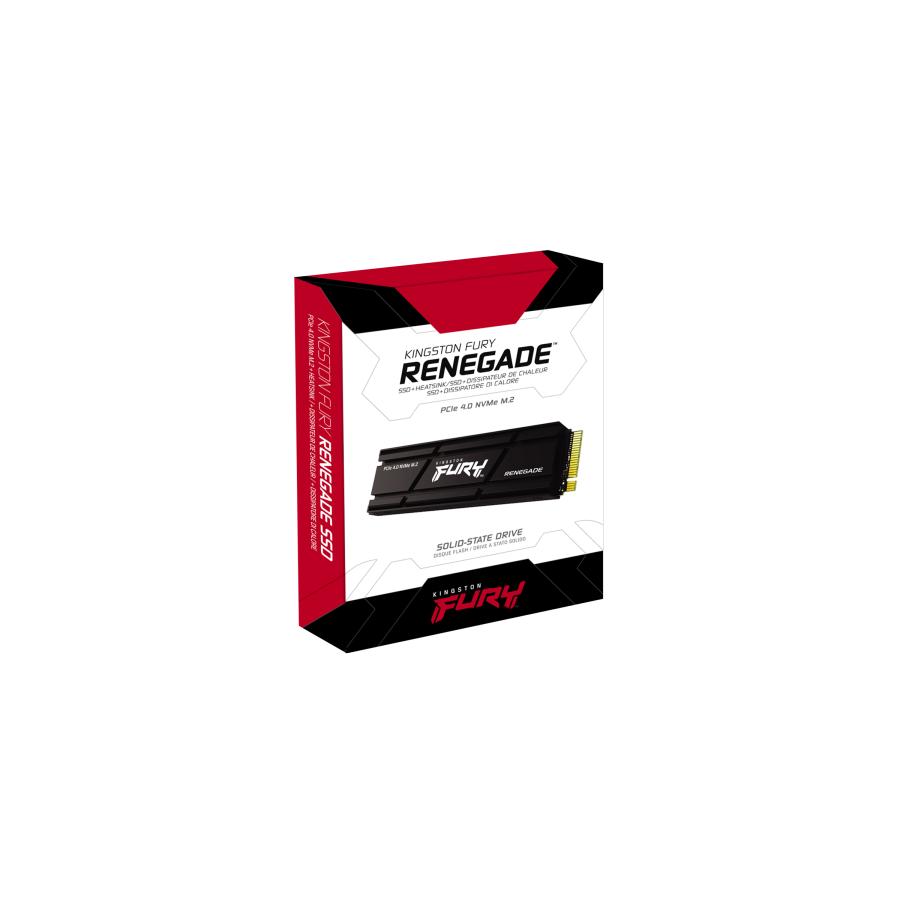 Kingston Technology 1000G RENEGADE PCIe 4.0 NVMe SSD MET HEATSINK - Afbeelding 4