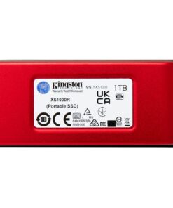 Kingston Technology 1TB XS1000 Red External USB 3.2 Gen 2 Draagbare Solid State Drive - Afbeelding 3