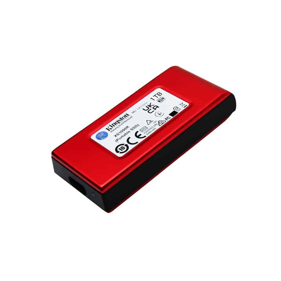 Kingston Technology 1TB XS1000 Red External USB 3.2 Gen 2 Draagbare Solid State Drive - Afbeelding 5