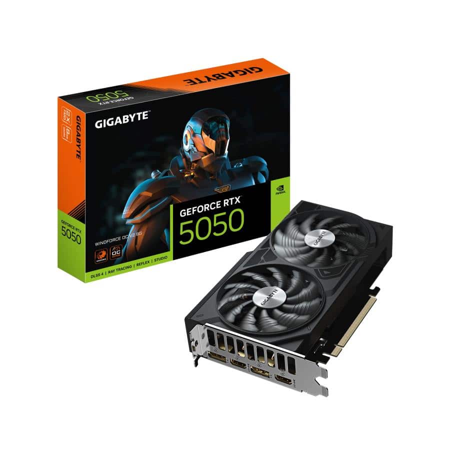 GIGABYTE GeForce RTX 5050 WINDFORCE OC V2 8G NVIDIA 8 GB GDDR6 - Afbeelding 2